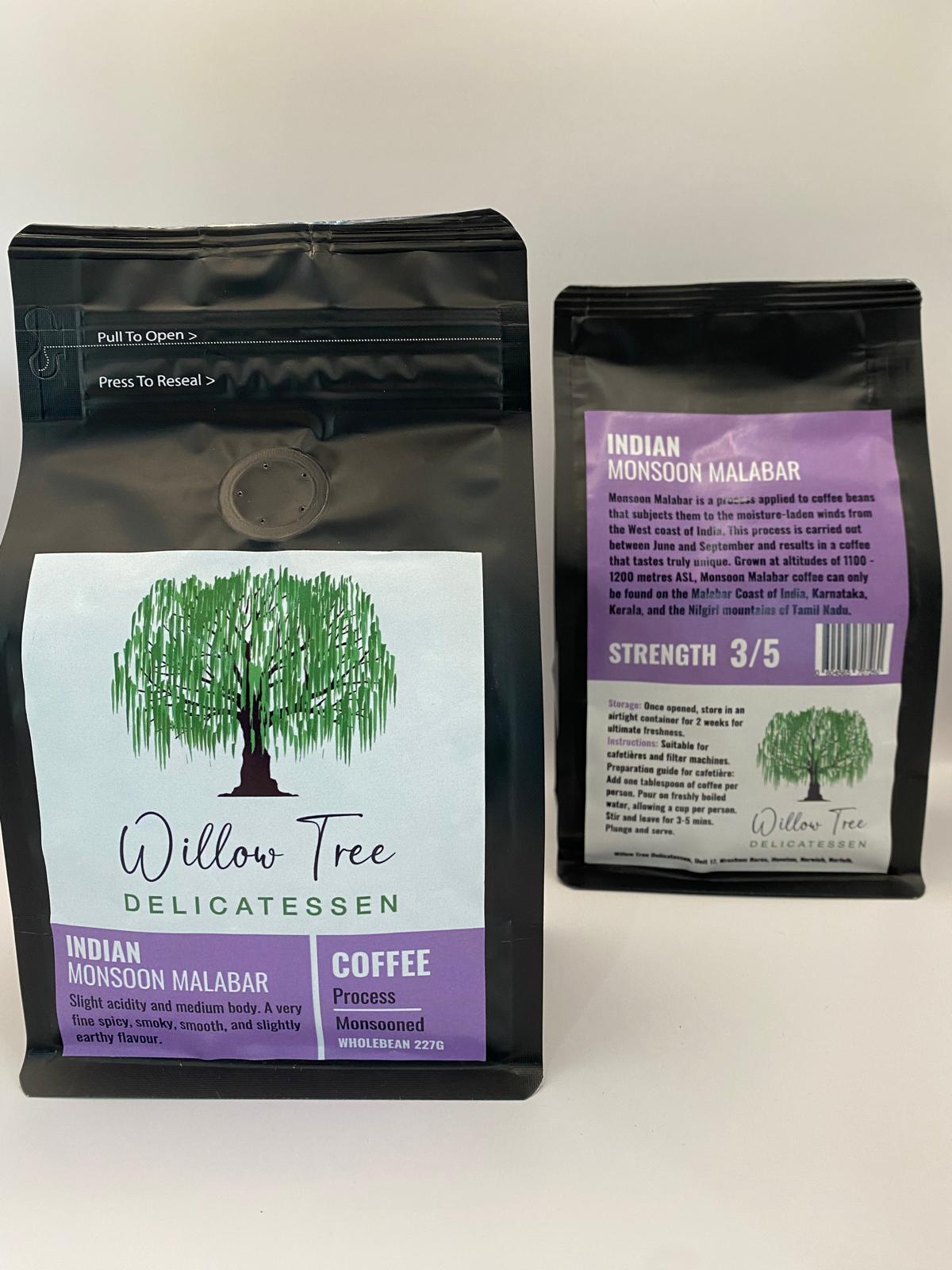 Indian Monsoon Malabar Wholebean Coffee