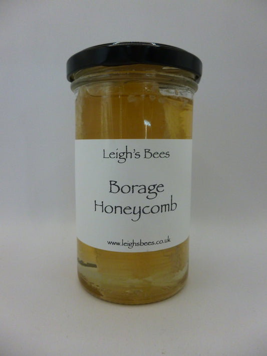 Borage Cut Comb in Borage Honey