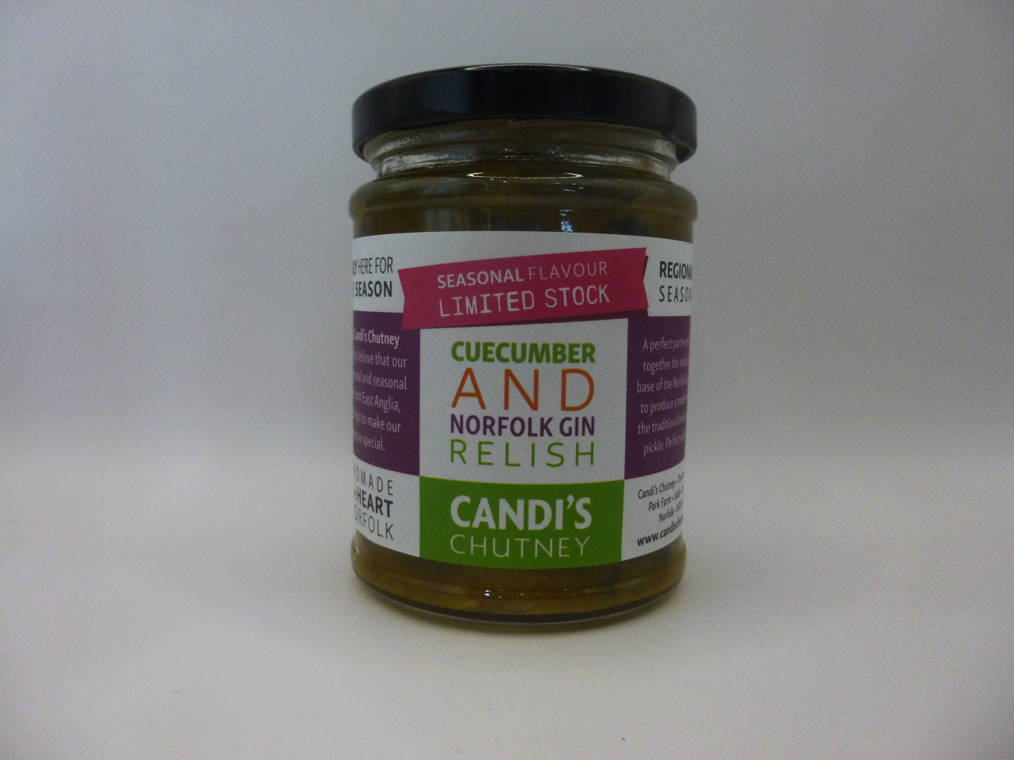 Cuecumber & Norfolk Gin Relish